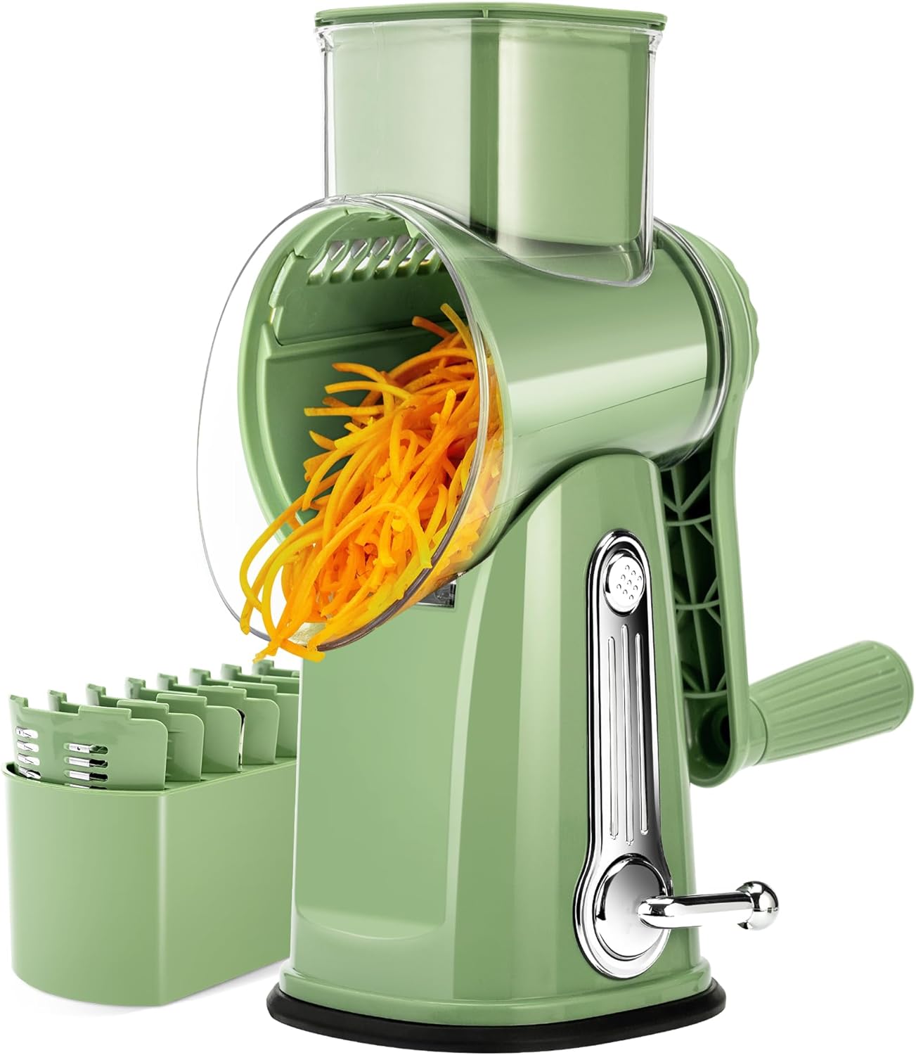 Professional 5-in-1 Rotary Grinder & Vegetable Slicer