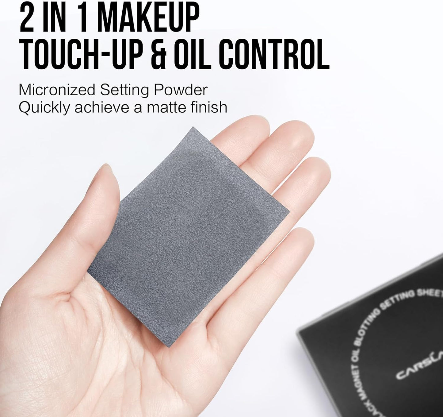 Instant Matte, Fresh Touch: The 2-in-1 Oil Blot & Set Solution