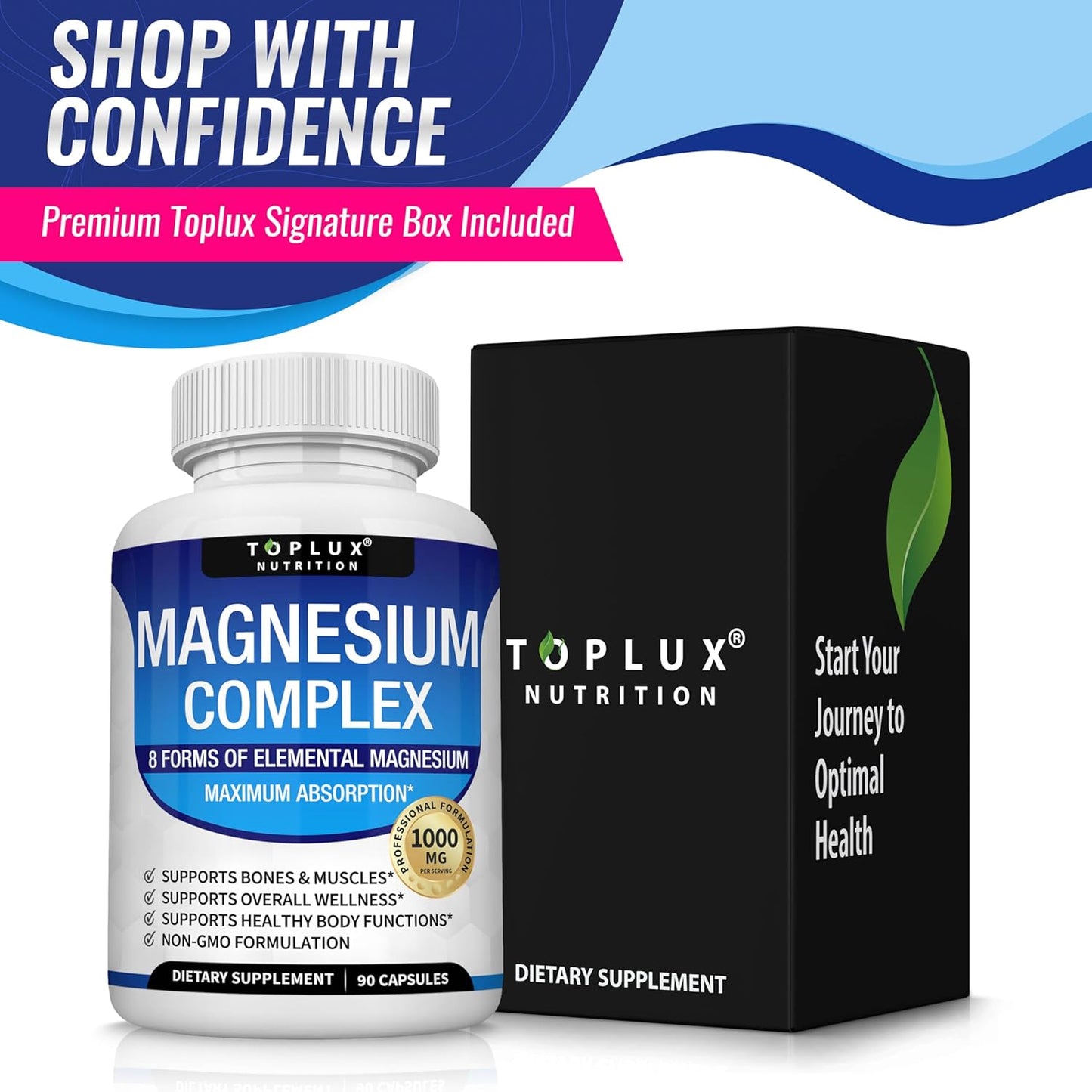 Unlock Total Body Wellness with 8-in-1 Advanced Magnesium Complex