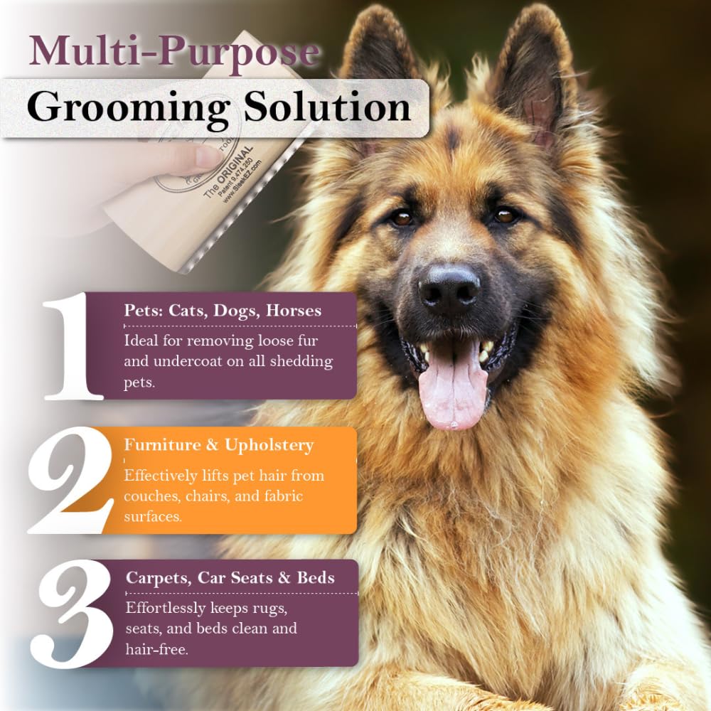 Remove Up to 95% of Loose Hair & Dander in Minutes