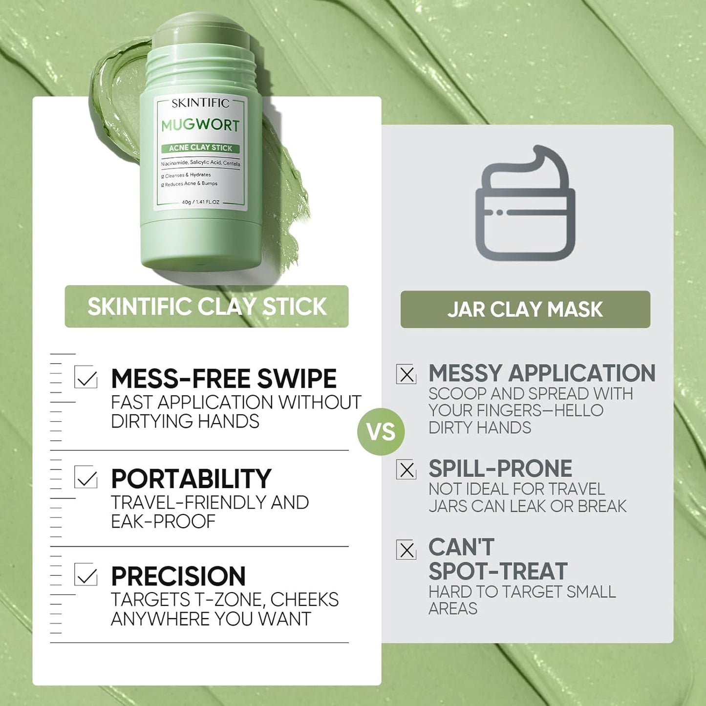 Deep Pore Detox with Alaska Volcano Clay Stick