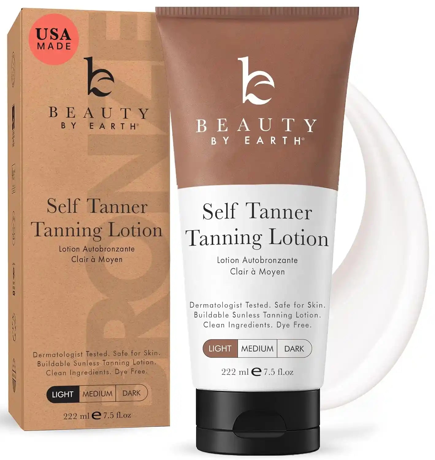 Tanning Lotion Self Tanner - Get a Flawless Natural Sunless Glow Without Streaks