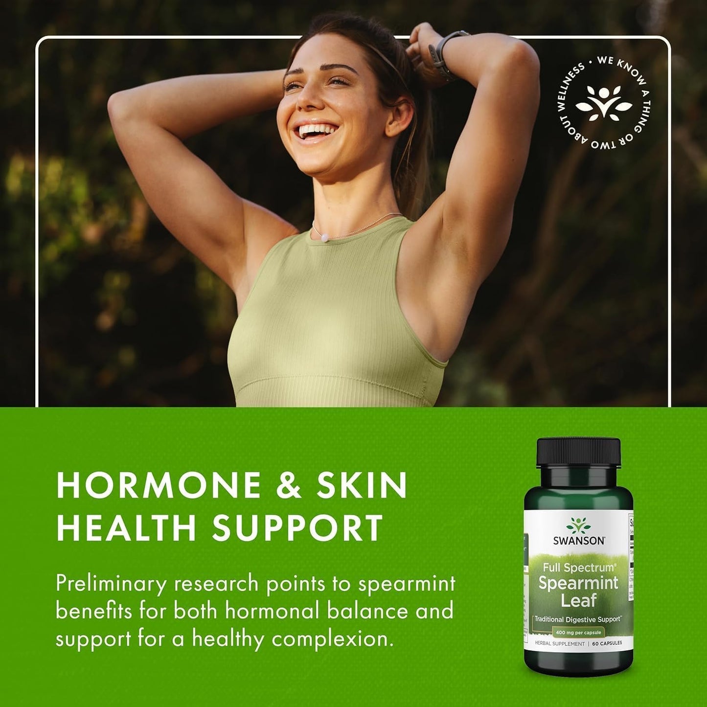 Support Hormonal Balance Naturally With Spearmint Leaf Capsules